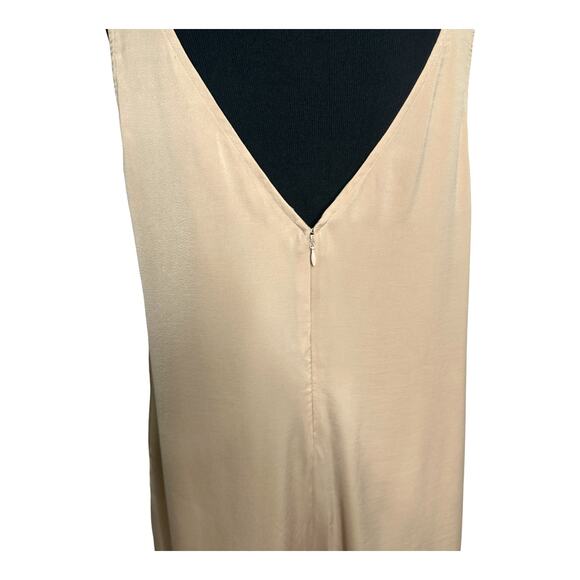Guess beige satin sleeveless romper size M - Picture 7 of 16